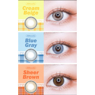 LensVery 1month Silhouette2 3選色 月拋 每盒2片